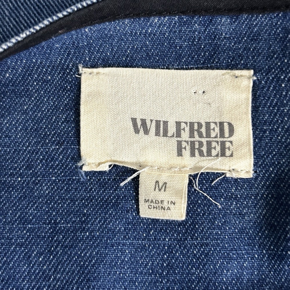 Wilfred Blue Denim Mini Dress - Picture 10 of 14